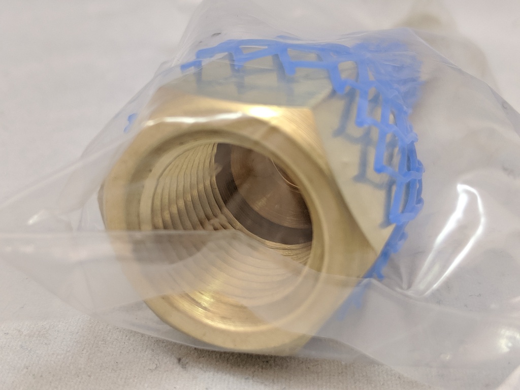 THERMOWELL .260BORE 4",1/2"NPT PROCESS THREADS, BRASS