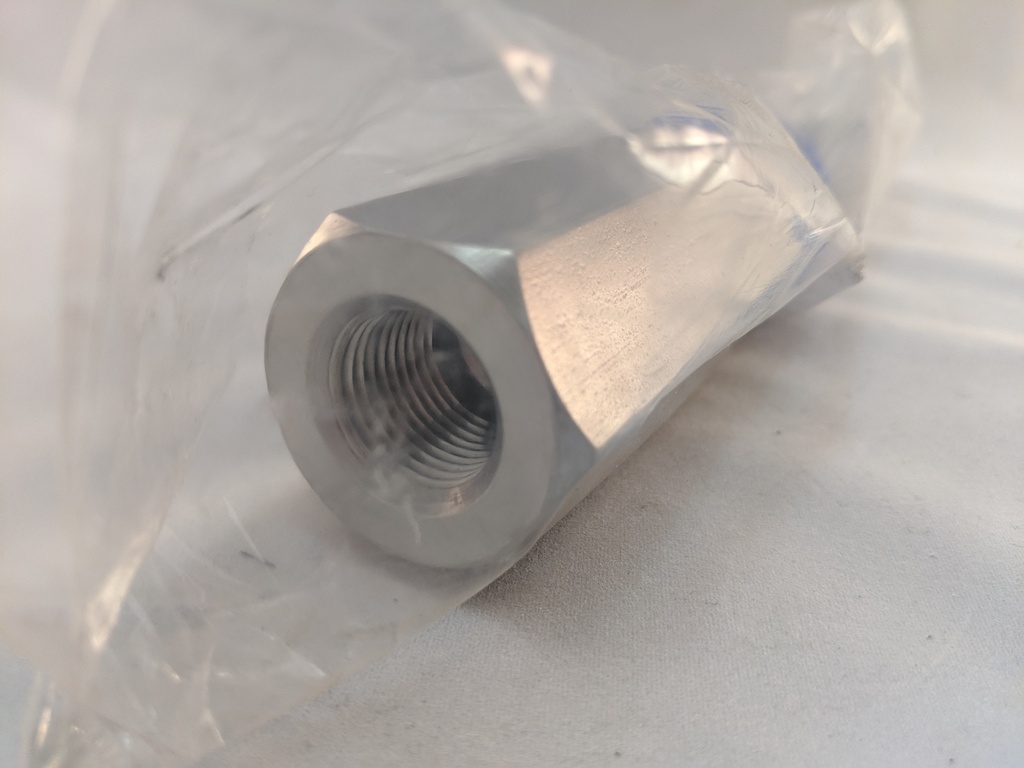 THREADED THERMOWELL, .260 BORE, 1/2"INT X 1"NPT PROC, 316SS