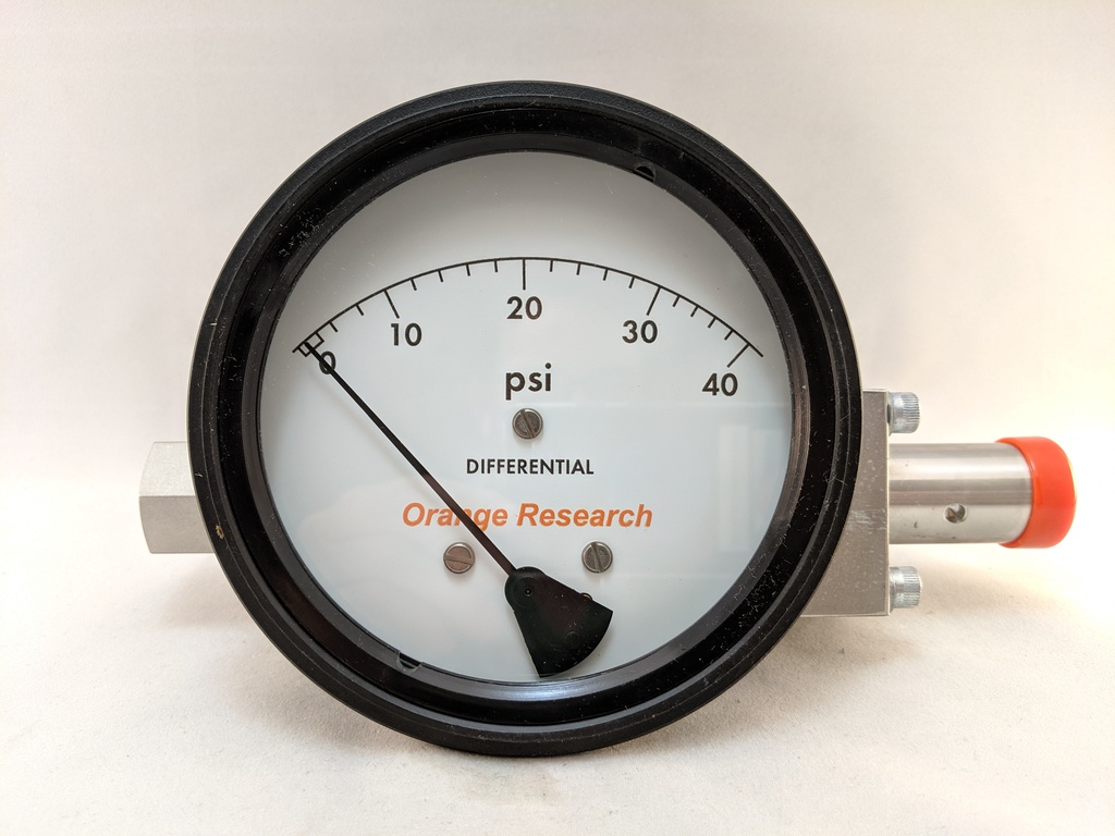 D/P GAUGE/SWITCH, SS BODY, 4.5" DIAL, SPDT SW, 0-40PSID