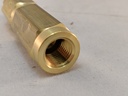 SNUBBER 1/4" BRASS 0-3000#
