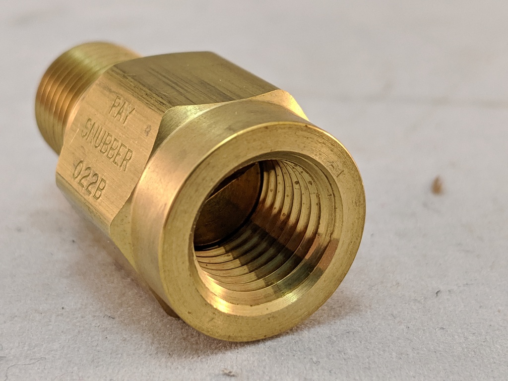 MINI INDUSTRIAL BRASS 1/4" M/F
