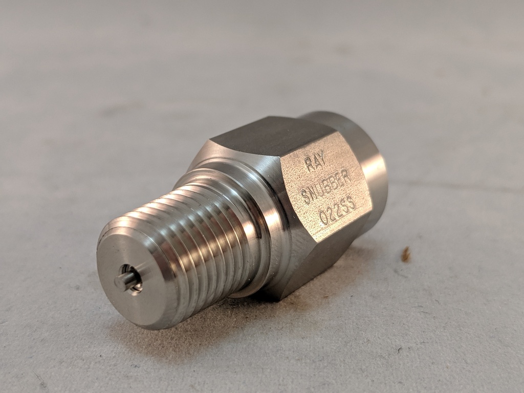 RAY SNUBBER 1/4" NPT 316SS 15,000 PSI MAX