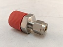 T/C COMPRESSION FITTING, 1/4"TUBE X 1/2"NPT, STAINLESS STEEL COMPRESSION