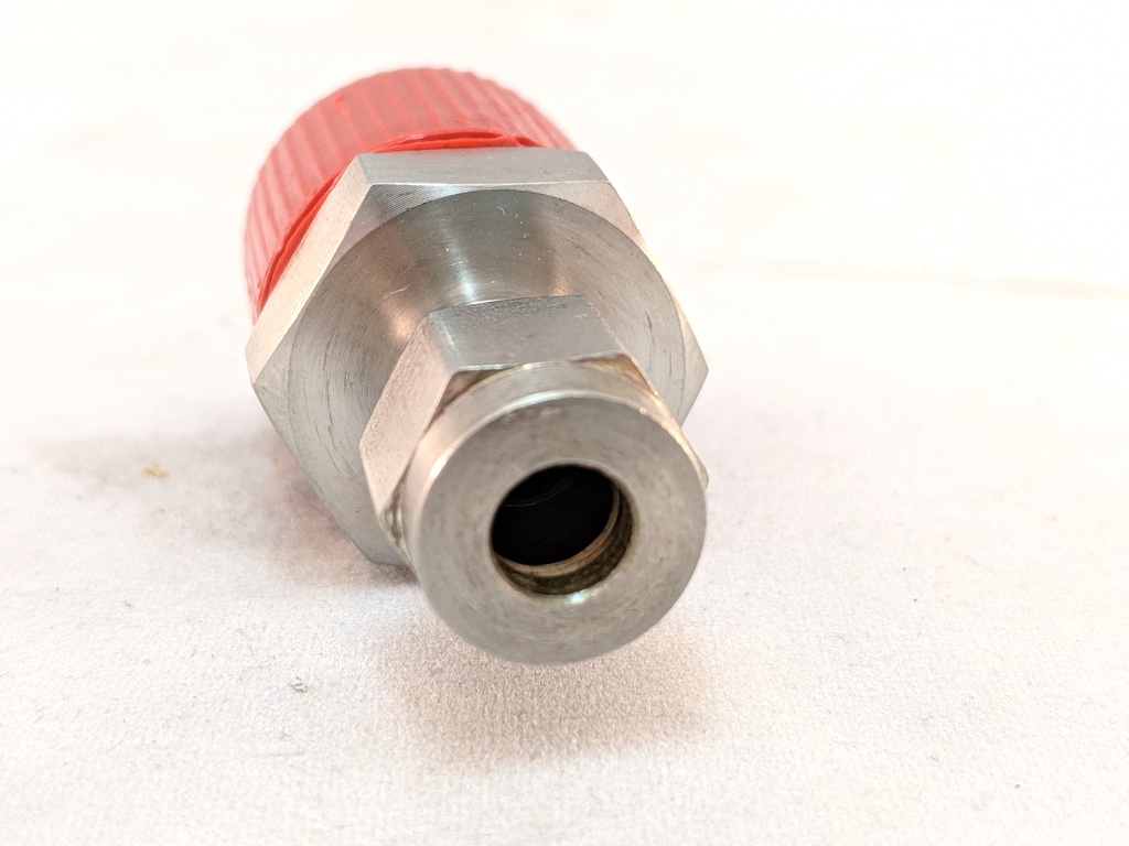 T/C COMPRESSION FITTING, 1/4"TUBE X 1/2"NPT, STAINLESS STEEL COMPRESSION