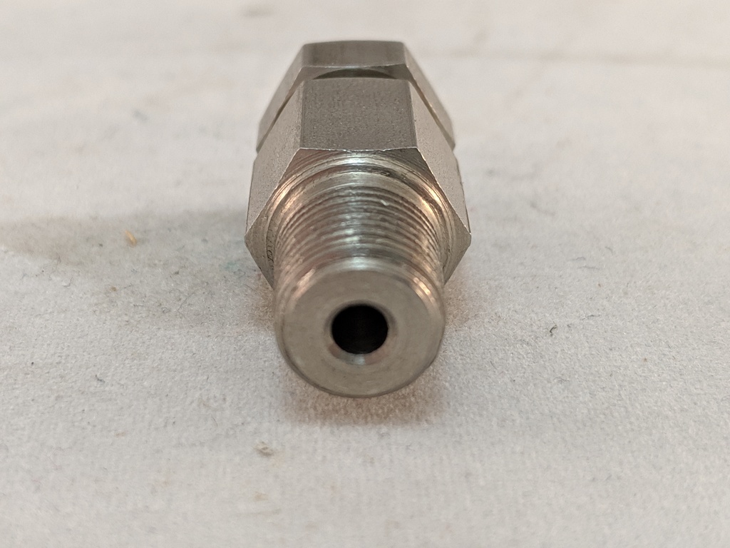 T/C COMPRESSION FITTING, 1/8"TUBE X 1/8"NPT, STAINLESS STEEL COMPRESSION