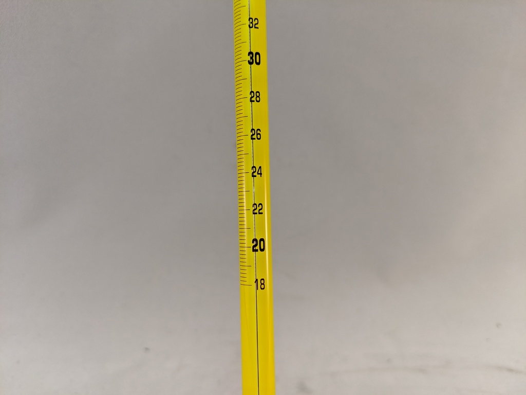 ASTM 63F THERMOMETER 15" LONG 18/89F .2 DEG DIV 21011 1322