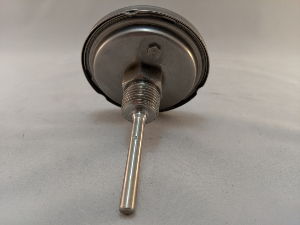 BI-METAL THERM 3"BACK CONNECTED 30/240F 2.5"STEM 1/2"NPT