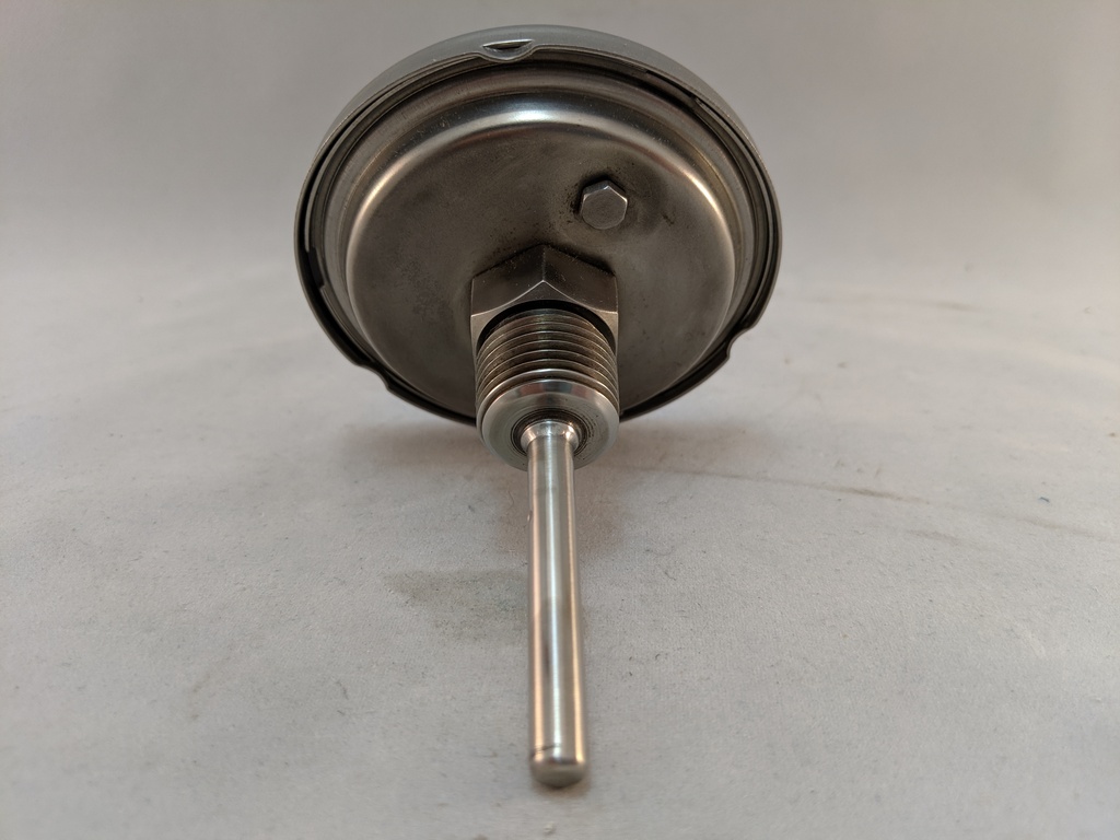 BI-METAL THERM 3"BACK CONNECTED 0/250F 2.5"STEM 1/2"NPT