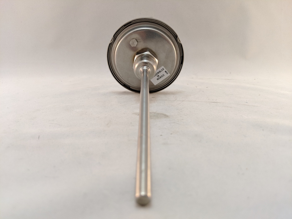 BI-METAL THERM 3"BACK CONNECTED 0/250F 6"STEM 1/2"NPT