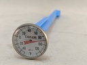 BI-METAL THERMOMETER 1"DIAL 5"STEM -40/120F 1% ACCURACY
