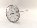 BI-METAL THERMOMETER 2"DIAL 8"STEM -40/120F 2F DIVISION 6211