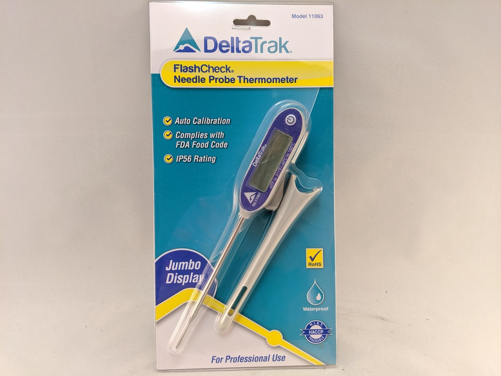 DIGITAL POCKET THERMOMETER WATERPROOF -40/302F FDA TYPE