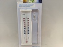 TEMPRITE WINDOW THERMOMETER 8" LONG 60/120F & C 5316