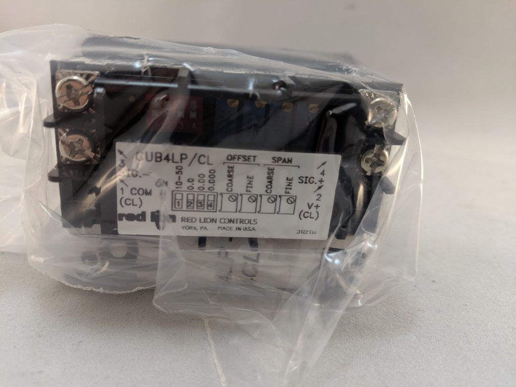 CUB4CL40- CURRENT LOOP W/RED POS BACKLIGHTING