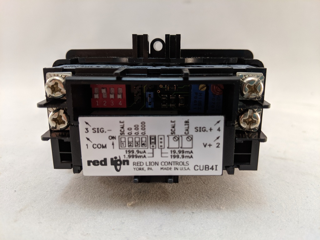 DC CURRENT METER W/ YEL/GRN BACKLIGHTING