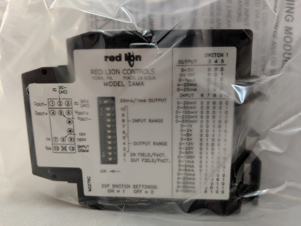 IAMA3535- UNIVERSAL SIGNAL CONDITIONING MODULE