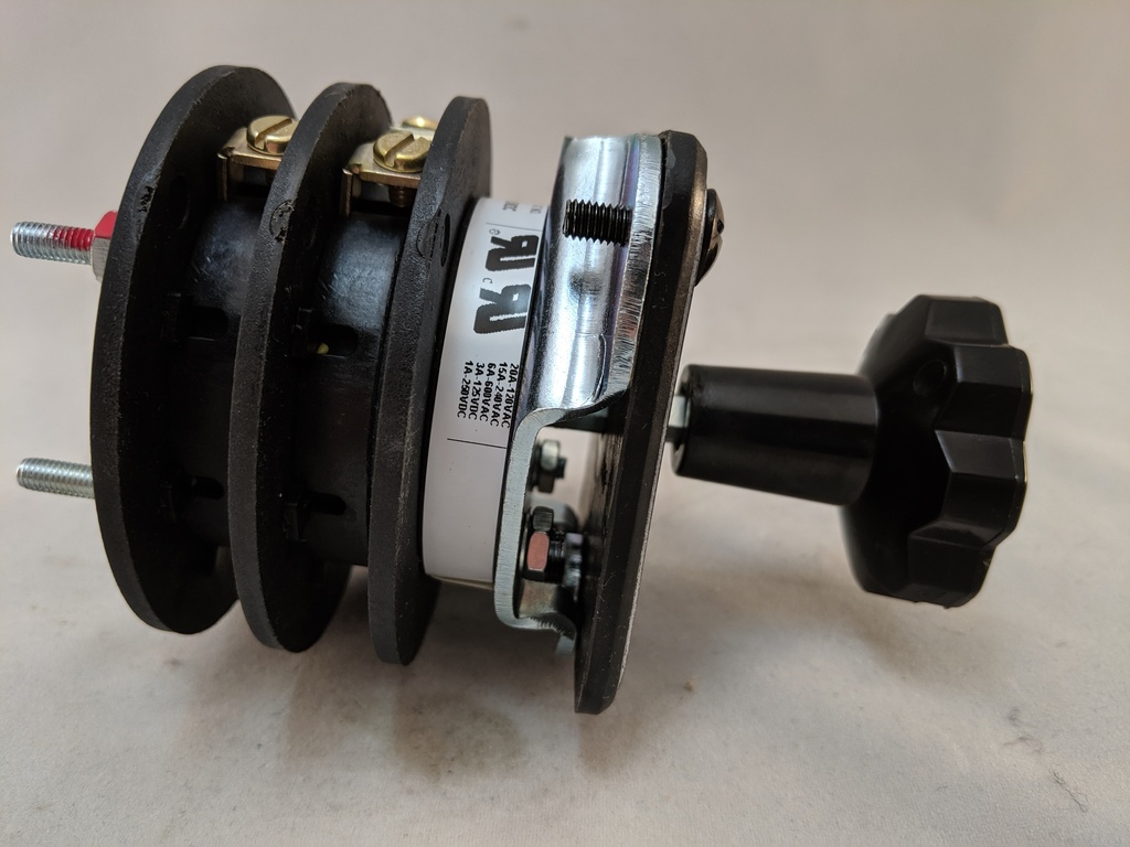 VOLTMETER TRANSFER SWITCH 3-PHASE PHASE-TO-NEUTRAL