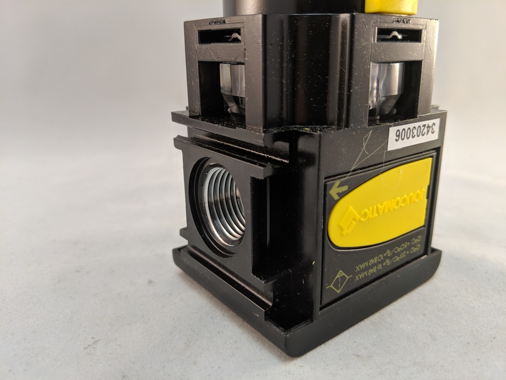 SERIES 112 FILTER, 1/2"NPT, 85 CFM, 25 MIC, SEMI-AUTO DRAIN