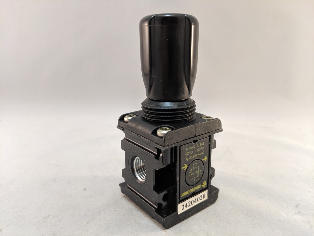 SERIES 107 REGULATOR, 1/4"NPT, 46 CFM, 7-145 PSI, W/O GAUGE