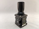 SERIES 107 REGULATOR, 1/4"NPT, 46 CFM, 7-145 PSI, W/O GAUGE