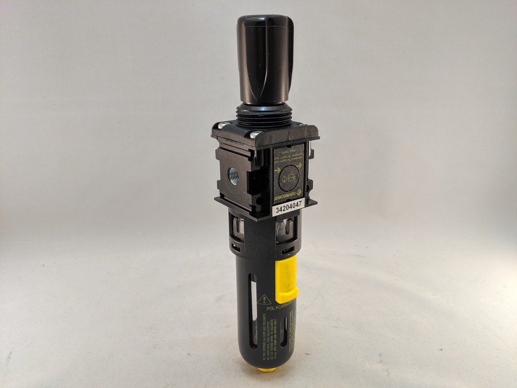 107 SERIES FILTER/REGULATOR, 1/8"NPT, 25 CFM, 7-145 PSI