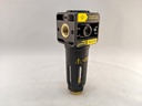 SERIES 105 FILTER, 1/4"NPT, 37 CFM, 25 MIC, SEMI-AUTO DRAIN