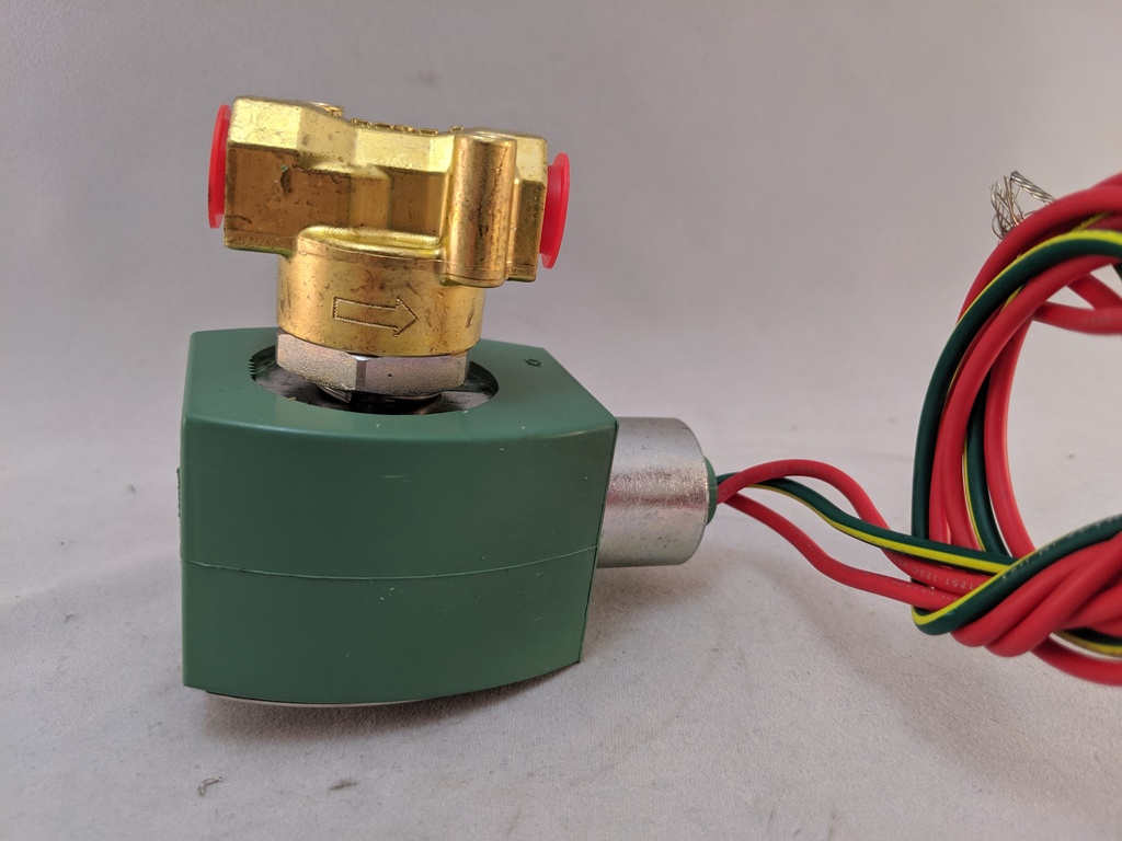 SOLENOID VALVE 2W NC 1/4" BRASS BODY 8262G232AC120/60,110/5