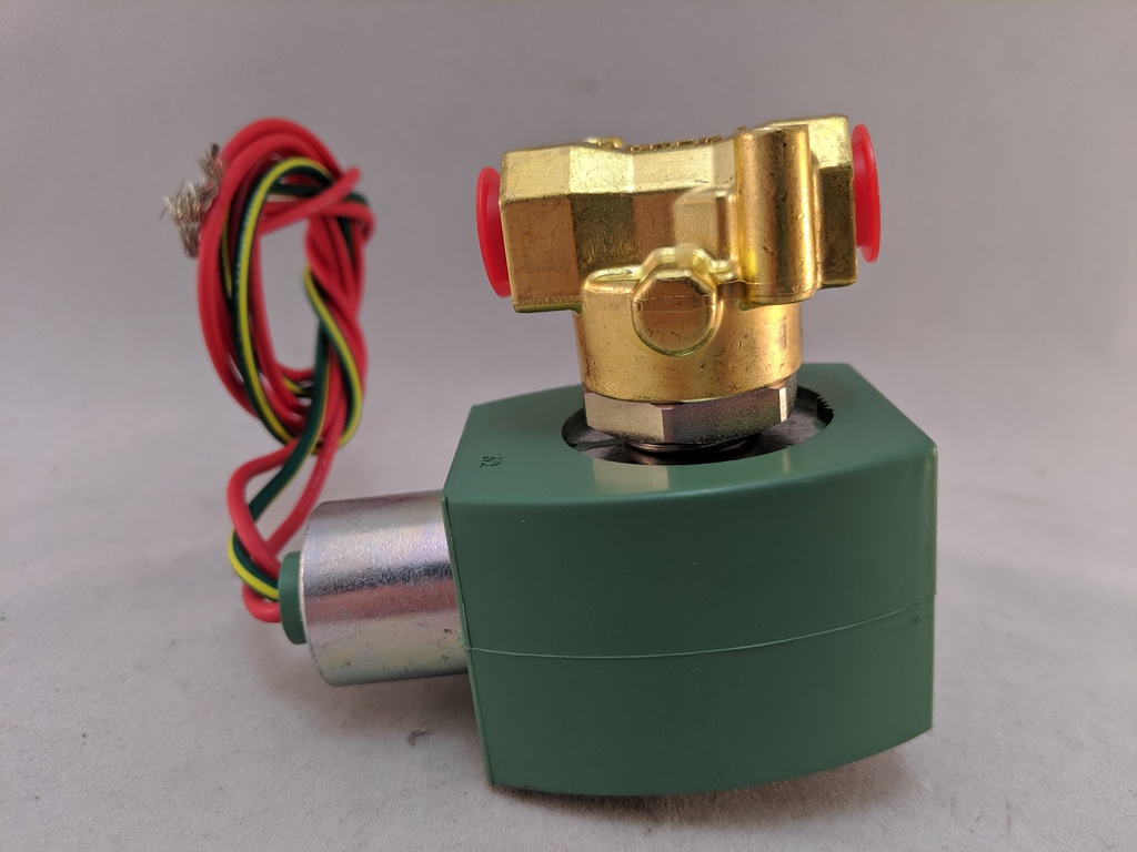 SOLENOID VALVE 2W NC 1/4" BRASS BODY 8262G232AC120/60,110/5