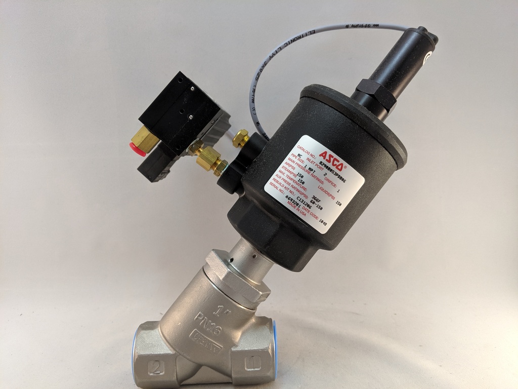 PROPORTIONAL ANGLE PISTON VALVE 1"-OBSOLETE, CHECK FACTORY