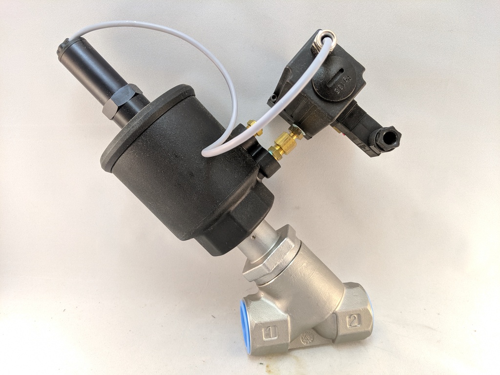 PROPORTIONAL ANGLE PISTON VALVE 1"-OBSOLETE, CHECK FACTORY