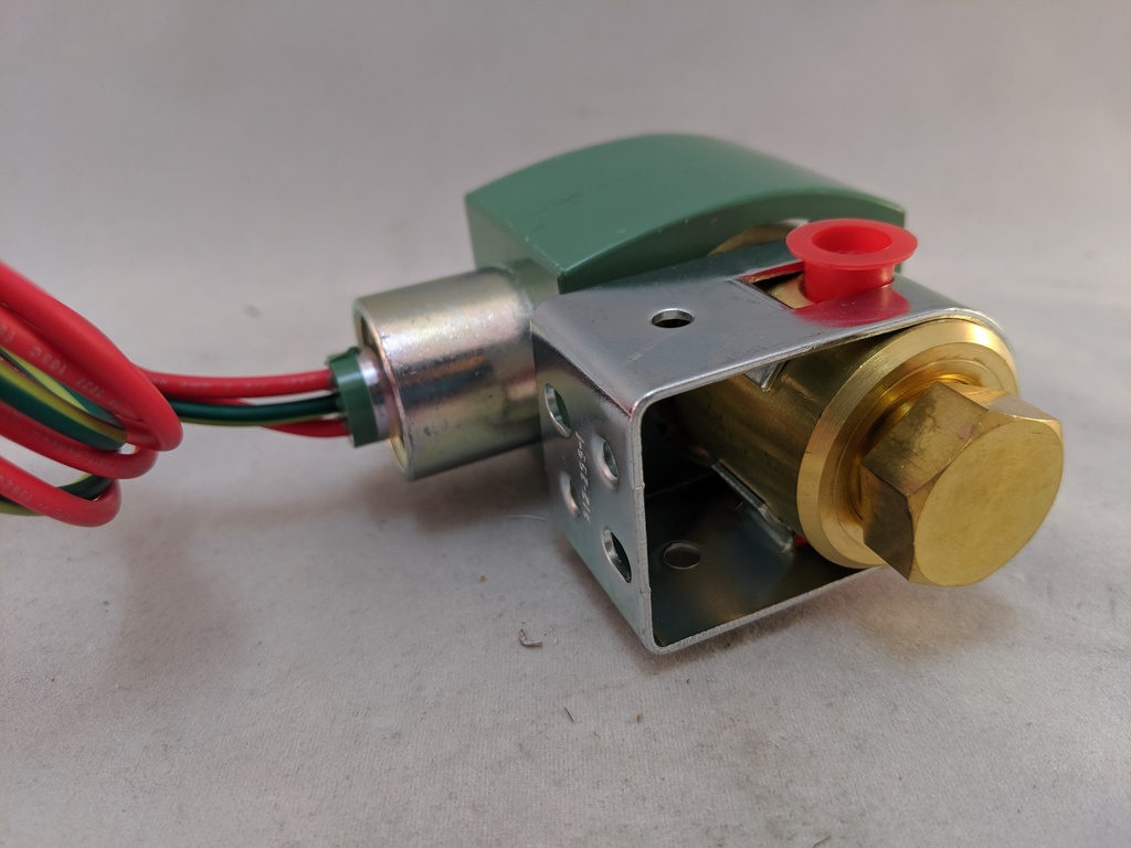 SOLENOID VALVE 3W NO 1/8"NPT BRASS BODY 8320G136 120/60