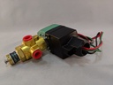 NEXT GEN 3-WAY SOLENOID VALVE 1/4"NPT BRASS W/MAN OPERATOR