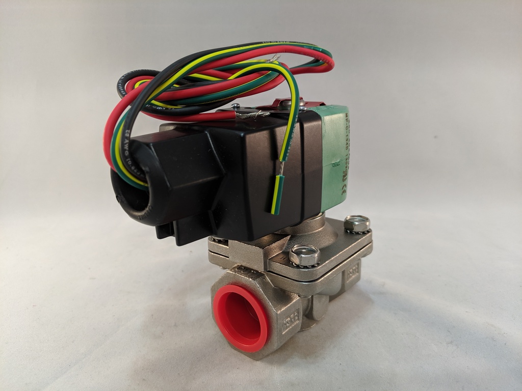 NEXT GEN SOL VALVE 2W N/C 3/4"NPT SS 12-24VAC/DC 8210P08824VDC