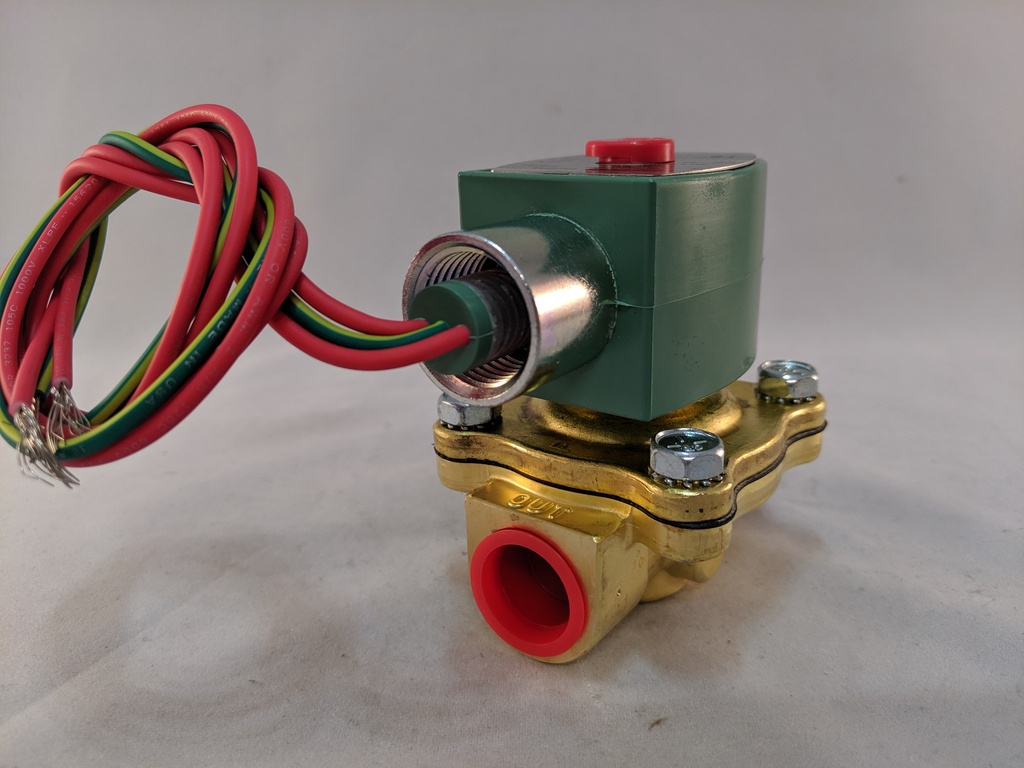 GENERAL SERVICE BRASS BODY N.C. 1/2"NPT AC 110/50 120/60 20043 8210G002 120/60