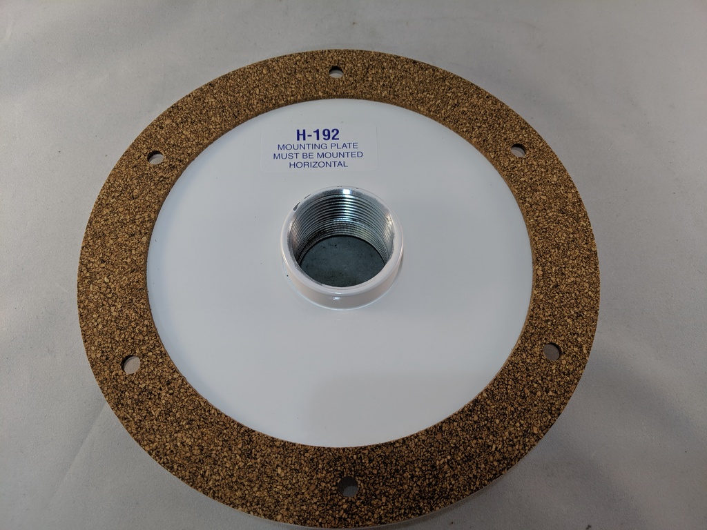 H-192 MILD STEEL MOUNTING PLATE FOR TOP OF BIN H-192
