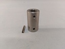 H-38 304SS SHAFT COUPLING WITH PINS H-38