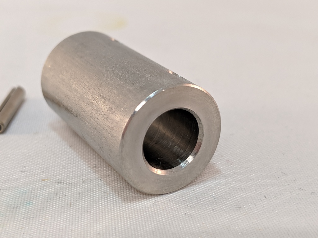 H-38 304SS SHAFT COUPLING WITH PINS H-38