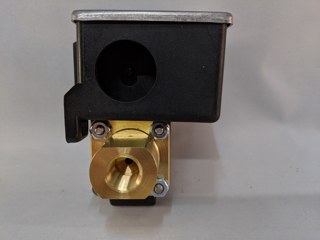 UE DIFF PRESSURE SWITCH 1-10PSID ADJUSTABLE 1/4"FIP BRASS