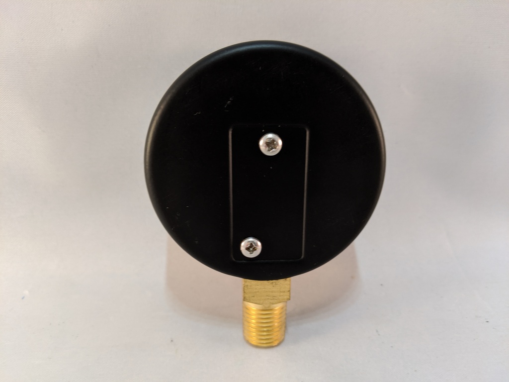 VACUUM GAUGE 83K 2.5" 1/4"BOTTOM CONNECT 0-15"WATER COLUMN