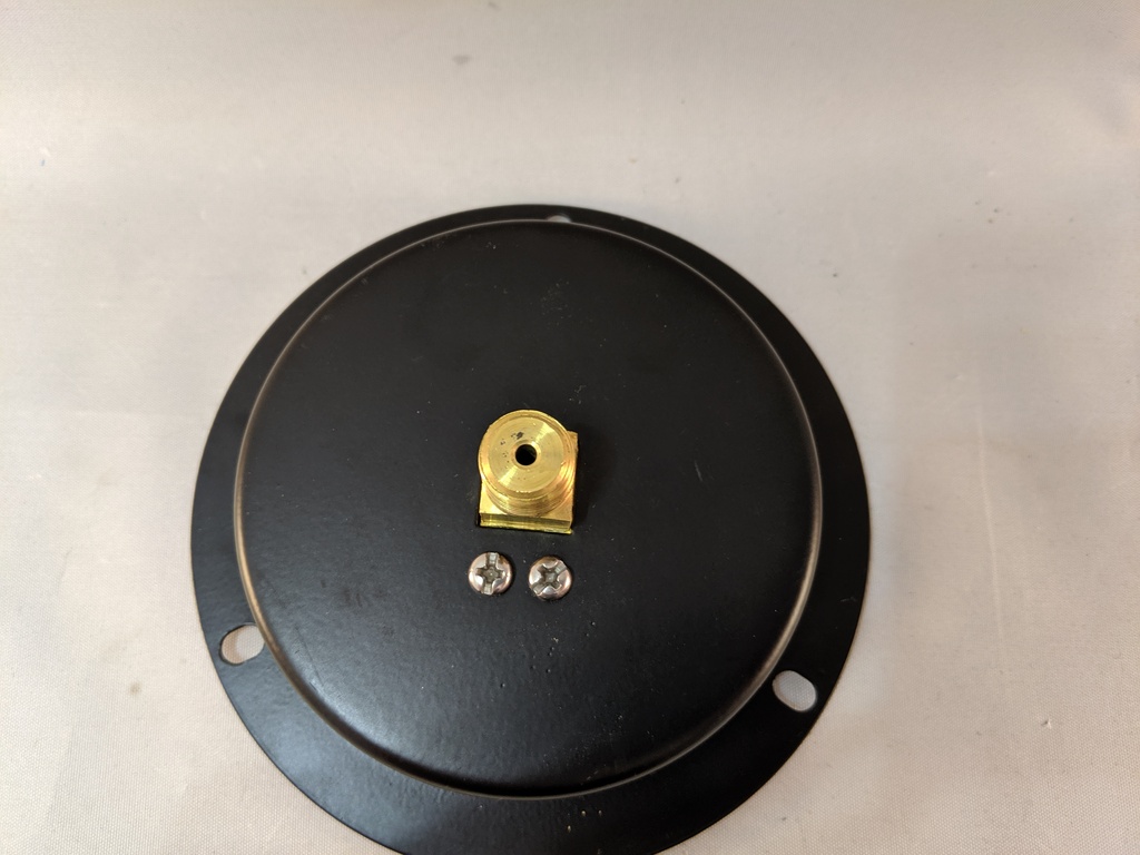 PRESSURE GAUGE 0-160PSI 3.5", FRONT FLANGE CASE 1/4"NPT CBM