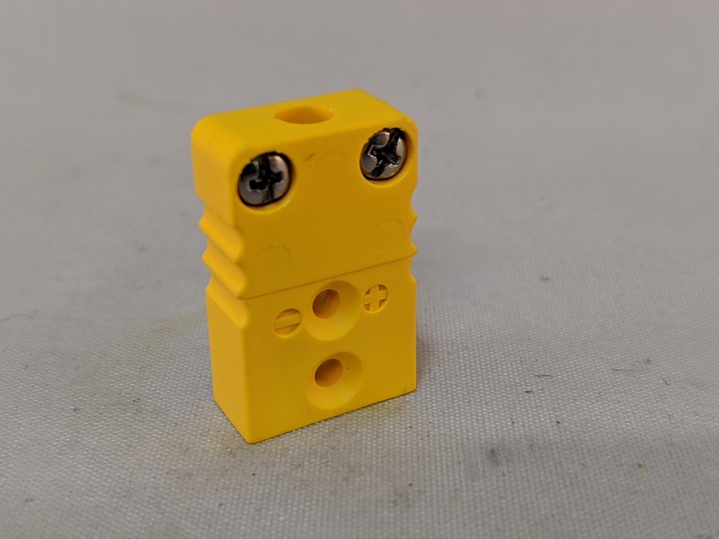 851K MINIATURE TYPE K THERMOCOUPLE JACK (FEMALE)