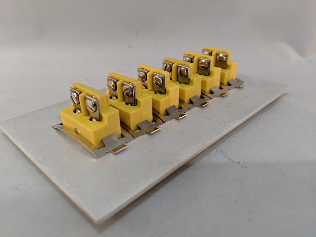 TYPE K PANEL JACKS, GANG OF SIX