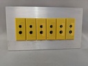 TYPE K PANEL JACKS, GANG OF SIX