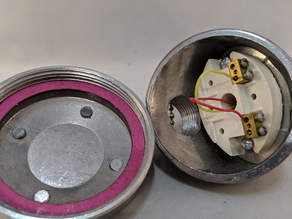 TYPE K THERMOCOUPLE, 1/4" X 2", 1/2"SS THREAD, WITH HEAD GROUNDED
