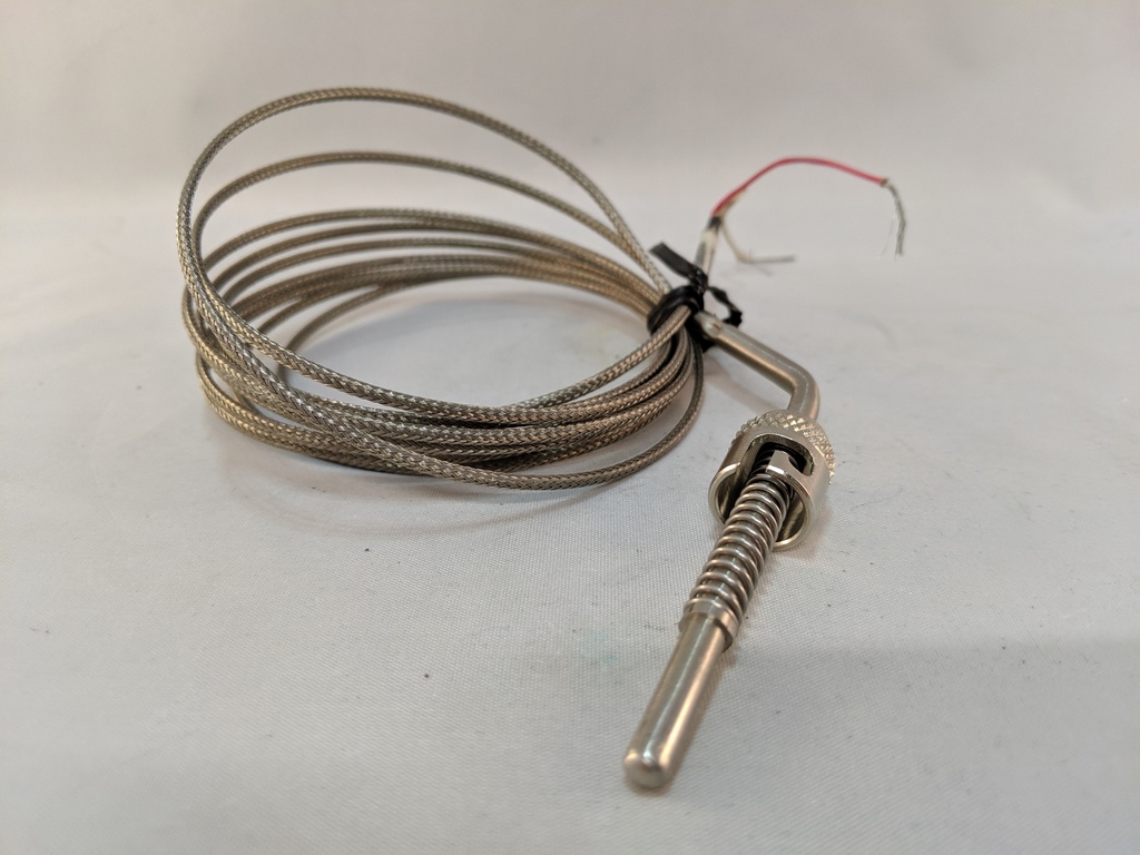 661100050 T/C TUBE & WIRE TYPE J 1/4"ODX12"LONG 12" LEAD