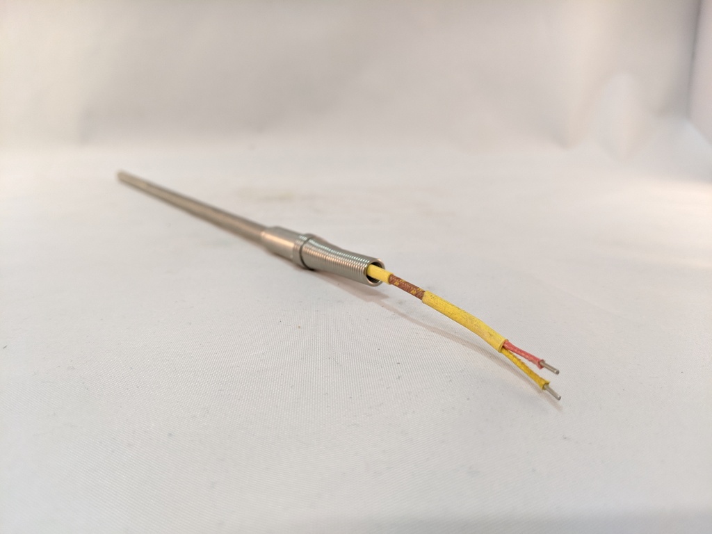 661100213 1/4"ODX8" LONG INCONEL SHEATH TYPE K UNGRND 4"LEAD