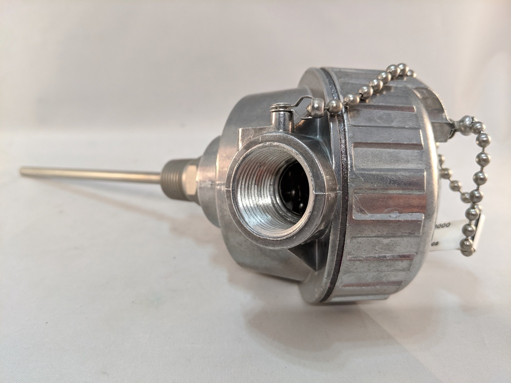 3-WIRE RTD W/CAST ALUM CONNECTION HEAD 5.5"SS SHEATH 1/2"NPT 664-400-003