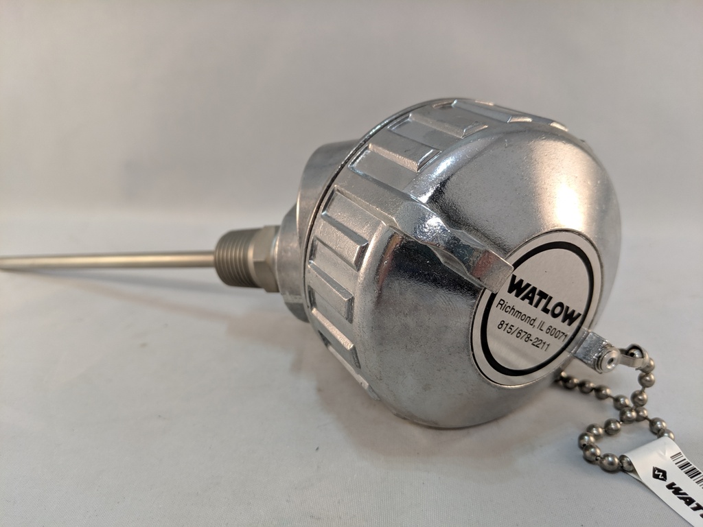 3-WIRE RTD W/CAST ALUM CONNECTION HEAD 5.5"SS SHEATH 1/2"NPT 664-400-003