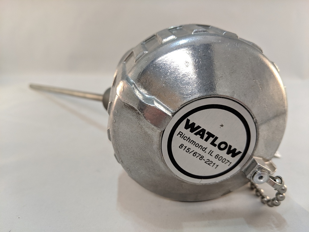 3-WIRE RTD W/CAST ALUM CONNECTION HEAD 8.5"SS SHEATH 1/2"NPT