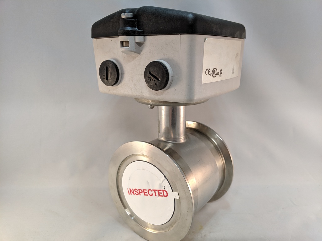 MAG1100 FOOD MAGNETIC FLOWMETER 2"PFA LINER NO ADAPTERS SIEMENS SPIFF